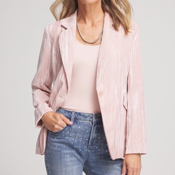 Chico's Jackets & Blazers - Chico’s Velvet Blazer, EUC